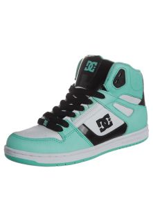 DC Shoes   REBOUND HI   High top trainers   green