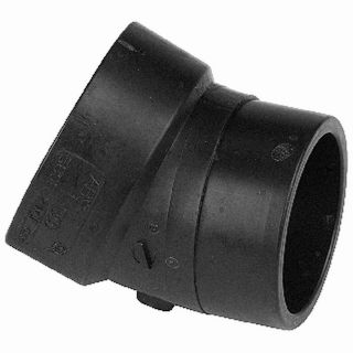 NIBCO 4 in Dia 22 1/2 Degree ABS Street Elbow Fitting