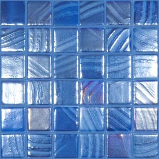 Elida Ceramica Grape Glass Mosaic Square Indoor/Outdoor Wall Tile (Common 12 in x 12 in; Actual 12.5 in x 12.5 in)