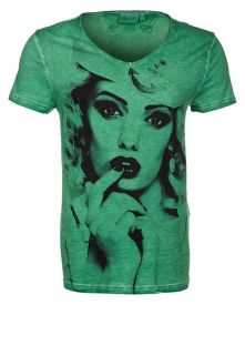 Sublevel   Print T shirt   green