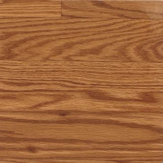 allen + roth 7.48 in W x 3.93 ft L Gunstock Oak Smooth Laminate Wood Planks