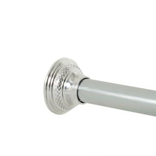 Style Selections 72 in Chrome Adjustable Shower Rod