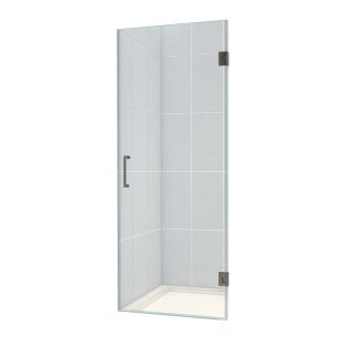 DreamLine 26 in Frameless Hinged Shower Door