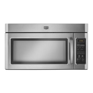 Maytag 1.6 cu ft Over the Range Microwave with Sensor Cooking Controls (Stainless Steel)