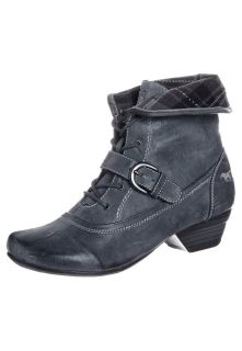 Mustang   Lace up boots   grey
