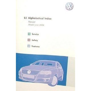 2008 Volkswagen Passat Owner Manual Binder VW Automotive Books