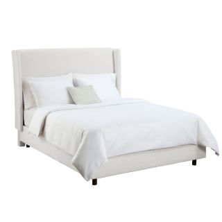Skyline Furniture Diversey White California King Upholstered Bed