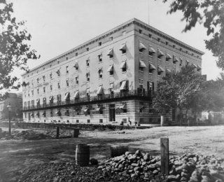 1800s photo Old Winder Building, 17th St., N.W., below Pa. Ave., Washington, f4  