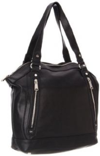 Co Lab By Christopher Kon Ryder 1317 Large Tote, Black, One Size Tote Handbags Clothing
