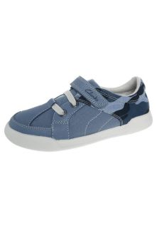 Clarks   KINTOR LAD   Velcro shoes   blue