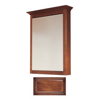 Insignia Insignia 26 in x 32 in Antique Cognac Maple Surface Mount Medicine Cabinet