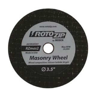 RotoZip 3 1/2 in Masonry Cut Off Zip Wheel