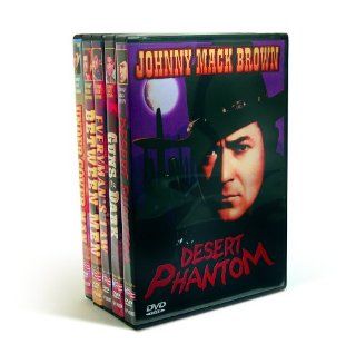 Johnny Mack Brown Western Classics (Desert Phantom  (1936) / Guns In The Dark (1937) / Everyman's Law (1936) /  Between Men  (1935) / Under Cover Man  (1936)) (5 DVD) Johnny Mack Brown Movies & TV