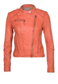 Oakwood   STRAWBERRY   Leather jacket   orange