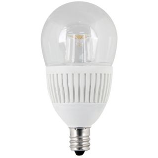 Utilitech 4.8 Watt (40W Equivalent) Candelabra Base (E 12) Warm White Dimmable Decorative LED Light Bulb