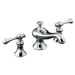 KOHLER Revival Polished Chrome 2 Handle WaterSense Bathroom Sink Faucet