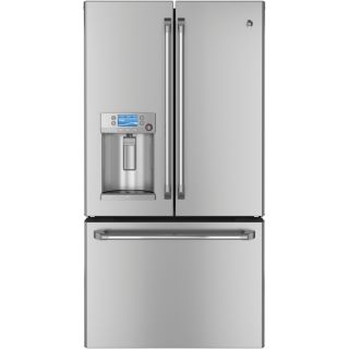 GE Cafe 28.6 cu ft French Door Refrigerator with Single Ice Maker (Stainless Steel) ENERGY STAR