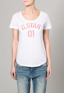 Star MEL   Print T shirt   white