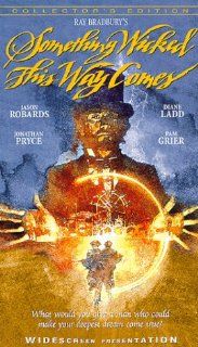 Something Wicked This Way Comes (Widescreen Edition) [VHS] Jason Robards, Jonathan Pryce, Diane Ladd, Royal Dano, Vidal Peterson, Shawn Carson, Mary Grace Canfield, Richard Davalos, Jake Dengel, Jack Dodson, Bruce M. Fischer, Ellen Geer, Stephen H. Burum,