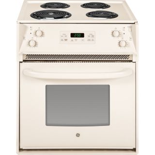 GE 27 in 3 cu ft Self Cleaning Drop In Electric Range (Bisque)