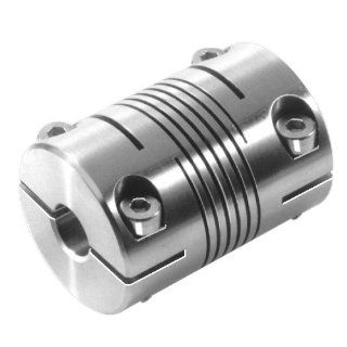 Beam coupling KA made of aluminium, max. torque 4, 0 Nm overall length 31, 75mm, outer diameter 25, 40mm, both sides bore 8mm