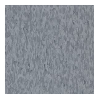 Armstrong 12 In x 12 In Mid Grayed Blue Chip Pattern Commercial Vinyl Tile