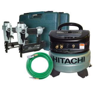 Hitachi 1.1 HP 6 Gallon 145 PSI Electric Air Compressor