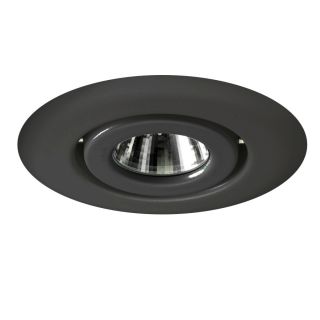 Juno 4 in Black Gimbal Recessed Light Trim