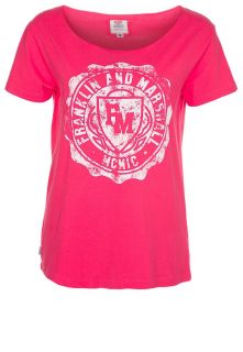 Franklin & Marshall   Print T shirt   pink