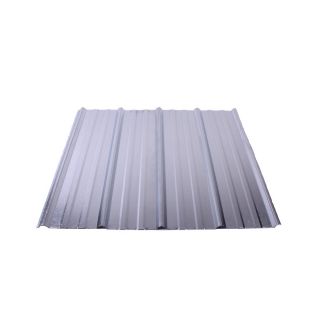 Fabral 12 ft x 37.75 in 29 Gauge Plain Ribbed Steel Roof Panel