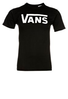Vans   VANS CLASSIC   Print T shirt   black