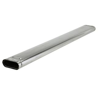 American Metal Products 5 Galvanized Steel Oval Gas Vent Pipe