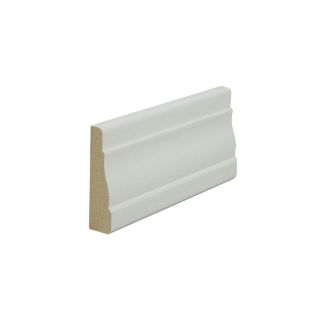 0.5906 in x 2.25 in x 10 ft Interior Painted MDF Casing Moulding (Pattern 356)