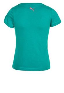 Puma   Print T shirt   turquoise