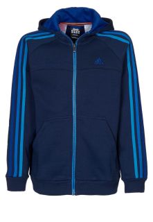 adidas Performance   ESSENTIAL 3S KNIT FZ   Tracksuit top   blue