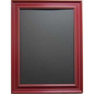 Alpine Art & Mirror 26 in x 32 in Red Rectangular Framed Wall Mirror