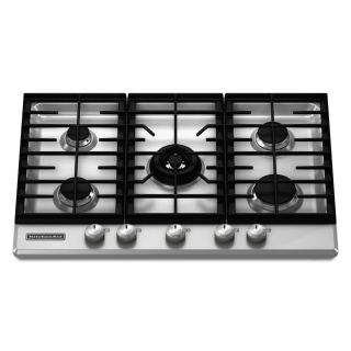 KitchenAid Architect II 30 in 5 Burner Gas Cooktop (Stainless)