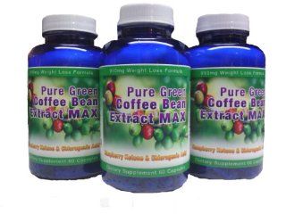 Pure Green Coffee Bean Extract Max ~ Strongest Diet Pill ~ 910mg Weight Loss Formula ~ Green Coffee Bean Extract 800mg ~ 100mg Raspberry Ketones ~ able FOOD JOURNAL Included ~ Contains up to 45% to 50% Chlorogenic Acid ~ 3 Month Supply Health &