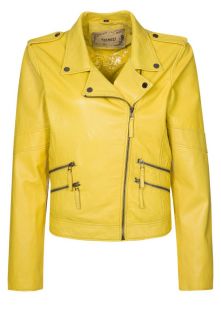 Oakwood   Leather jacket   yellow