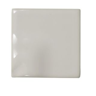 American Olean 4 in x 4 in Earthenware Ice White Ceramic Wall Tile