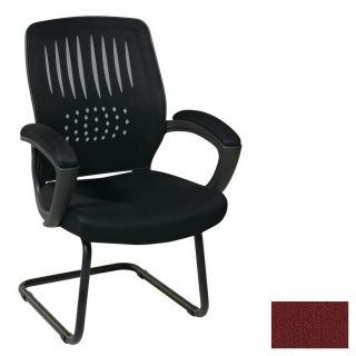 Office Star WorkSmart Black Reception Chair