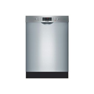 Bosch 300 Series 24 in 49 Decibel Built In Dishwasher with Stainless Steel Tub (Stainless Steel) ENERGY STAR