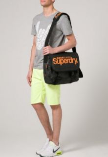 Superdry   CLASSIC TARPAULINE LAPTOP BAG   Across body bag   black