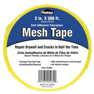 Homax 2 in x 300 ft Yellow/Matte Self Adhesive Joint Tape