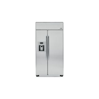 GE Profile 48 in Side By Side Built In Refrigerator (Stainless Steel)