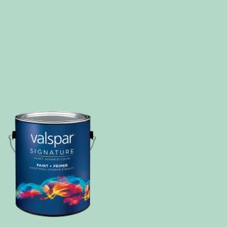 Creative Ideas for Color by Valspar 129.6 fl oz Interior Eggshell Glass Tile Latex Base Paint and Primer in One with Mildew Resistant Finish