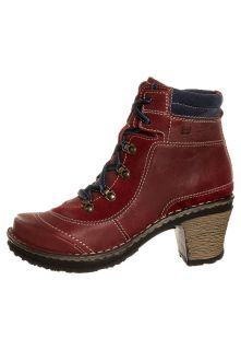 Josef Seibel KINGFISHER   Lace up boots   red