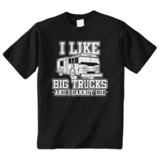Threadrock 'I Like Big Trucks And I Cannot Lie' (Fire Truck) Youth T Shirt Clothing