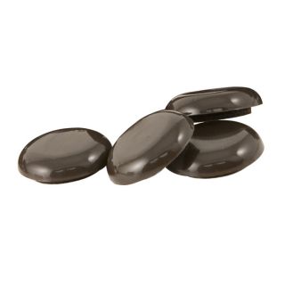 Waxman 4 Pack 1 in Round Adhesive Backed Carpet Slider