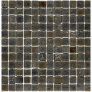 Elida Ceramica Recycled Moon Rock Glass Mosaic Square Indoor/Outdoor Wall Tile (Common 12 in x 12 in; Actual 12.5 in x 12.5 in)